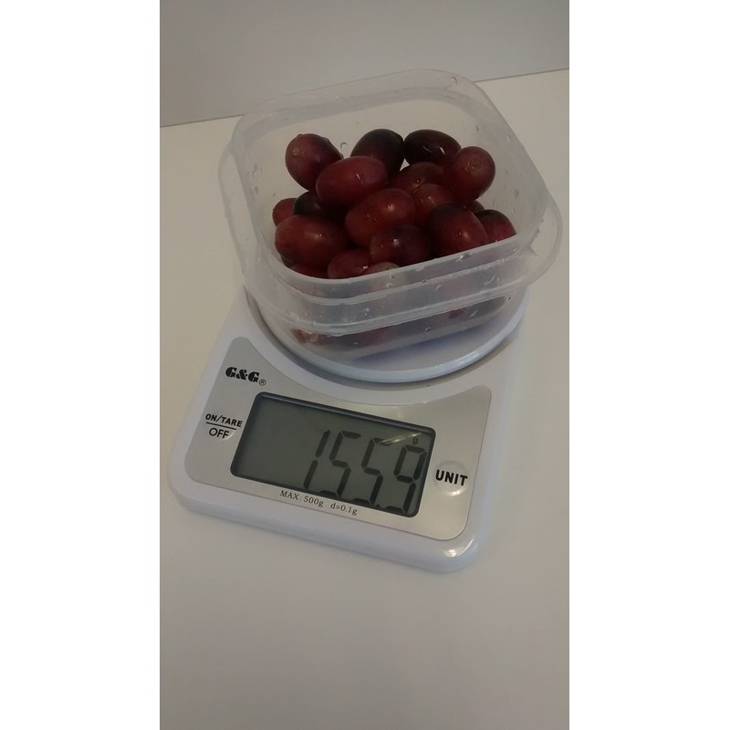 500g/0.1g KF Küchenwaage - Briefwaage Tischwaage Digitalwaage G&G