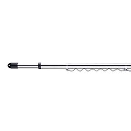 Shinei Clothesline Stainless Steel Rolling Telescopic Rod (with Hanger Hanger) [6.6 ft (3 m) 4 m] 4 m (1.15 - 2.0 m)