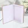 Kichvoe 3pcs Linen Faux Books Decorative Book Boxes for Room