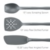 Rachael Ray Tools and Gadgets Spoon, Slotted and Solid Turners