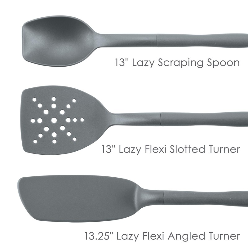 Rachael Ray Tools and Gadgets Spoon, Slotted and Solid Turners
