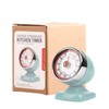 Kikkerland Vintage Streamline Timer – Retro Decor for Home &