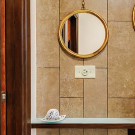 Faith 15A/125V Commercial-Grade 3-Prong Tamper-Resistant Single Receptacle Outlet Ivory TR115R-IV, Commercial-Grade Electrical Outlet, 2-Pole Power Outlet, 15-Amp Outlet with Side Wiring Installation