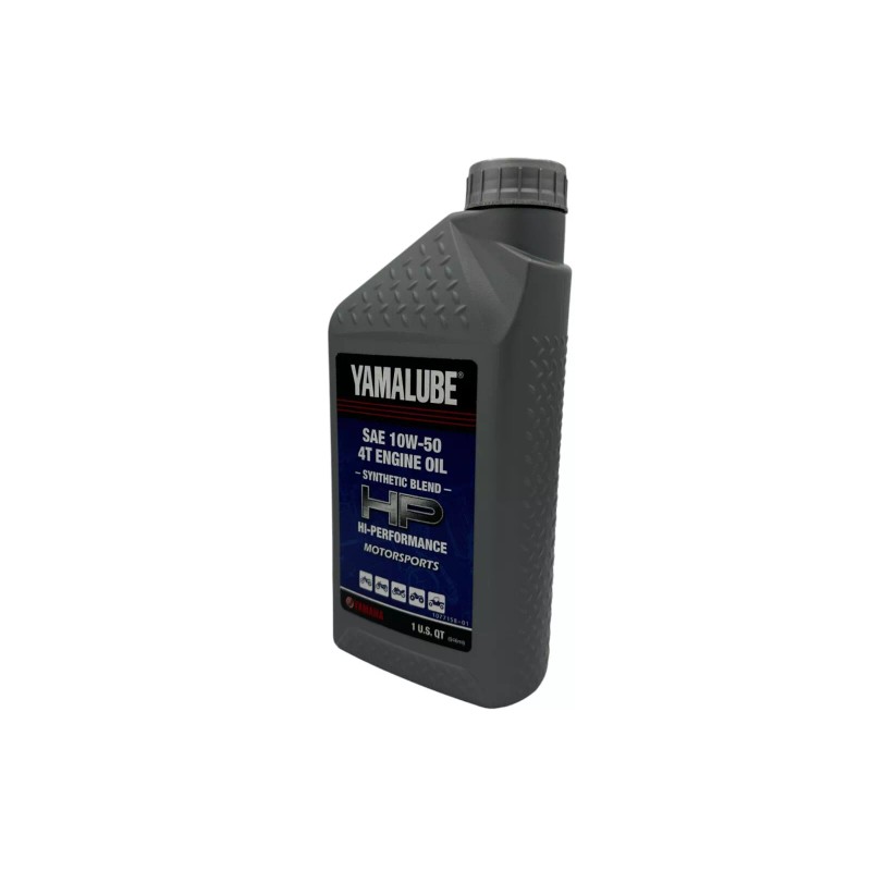 Yamaha New Yamalube 10W-50 Semi-Synthetic Oil-LUB-10W50-SS-12-6PACK