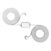 Indoor/Outdoor Power Adapter Barrel Plug for Ring Stick Up Cam