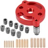 Drill Guide, Drill Stand, Vertical, Drilling, with 2/3/4/5/6/7/8/9/10mm Sleeve, Dowel