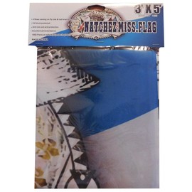 Alternative Novelties Natchez Mississippi 3'x5' 3 Foot x 5 Foot Rough Tex 100D Printed Polyester Flag Banner