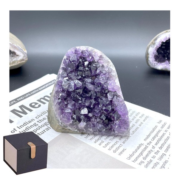 HoHpHq HoHpHq Natural Amethyst Crystal - One Product one Image,