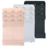 SAMGU Bra Extenders 3 Hooks Soft Stretchy Bra Strap Extender