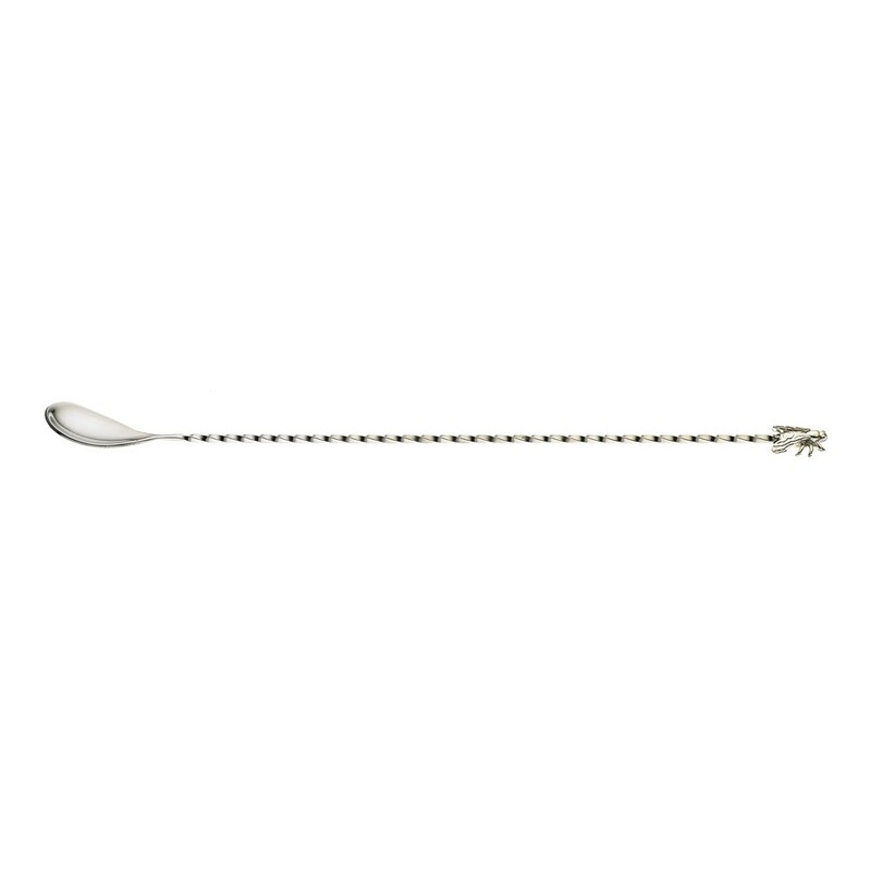 Barfly Bar Spoon with Cast Barfly, Stainless