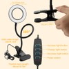 5X Magnifying Glass with Light, 3 Color Modes LED Desk