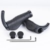 PRUNUS Grips, Rubber Non-Slip Handlebar Grips, Ergonomic Mountain Bike Grips