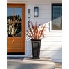 Veradek Fairmont Tall Plastic Planter - Large Outdoor Planter for