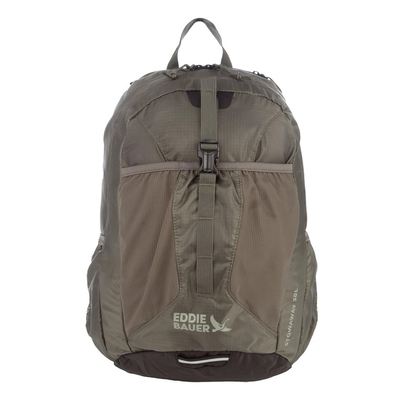 Eddie Bauer Stowaway Packable Backpack-Made from Ripstop Polyester, Spruce, 30L