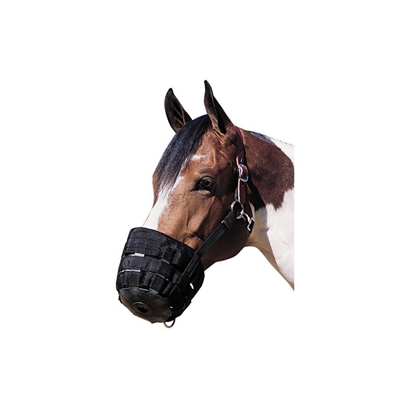 Weaver Leather 65-2346 Grazing Muzzle, Large, Black