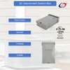Long Term 240V 60A with-Fused A/C Disconnect Switch Professional Manufacture