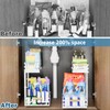 BXINREDA Under Sink Organizers and Storage, 2 Tier Slide Out