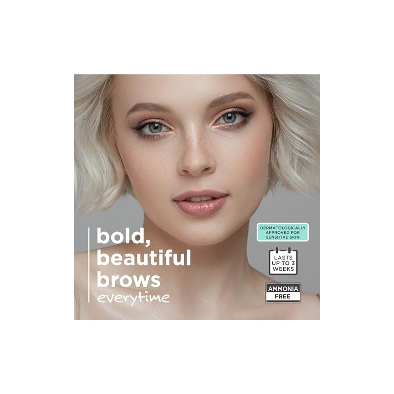 Julienne Brow Tint Kit Sensitive - Light Brown
