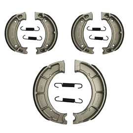 Factory Spec Front & Rear Brake Shoes, for Yamaha Timberwolf 250 2x4 fits 1992-1994 YFB250