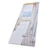2pcs Door Sticker PVC Material 3D Visual Effects Easy Cleanable