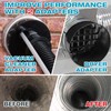 Sealegend 37-Piece 33-Feet Dryer Vent Cleaner Kit, Dryer Cleaning Tools,