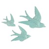 Sass & Belle Swallow Wall Decorations - Set of 3
