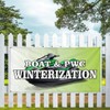 Vinyl Banner Multiple Sizes Boat & PWC Winterization Business A