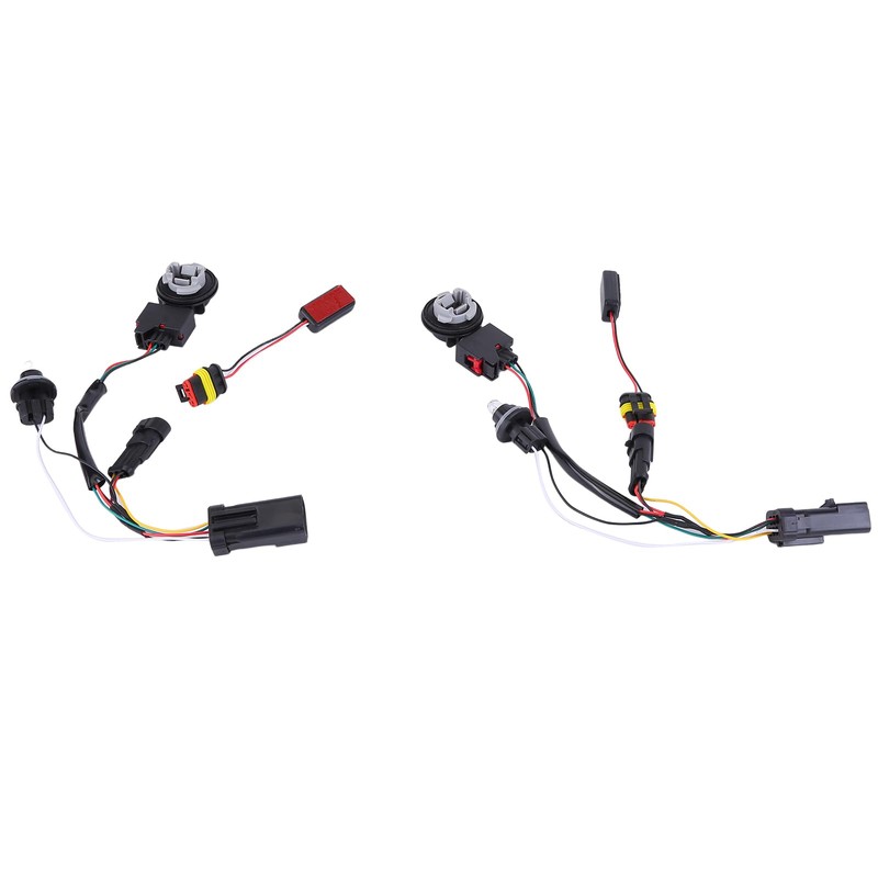 LED Tail Lights Wire Assembly Zcargel 1Pair LED Tail Lights