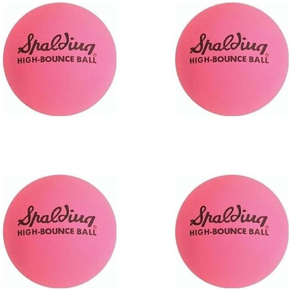 Spalding High-Bounce Ball (Pack of 4)