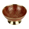 Bitto Indore Brass Incense Bowl Assorted Blue, Black or Red