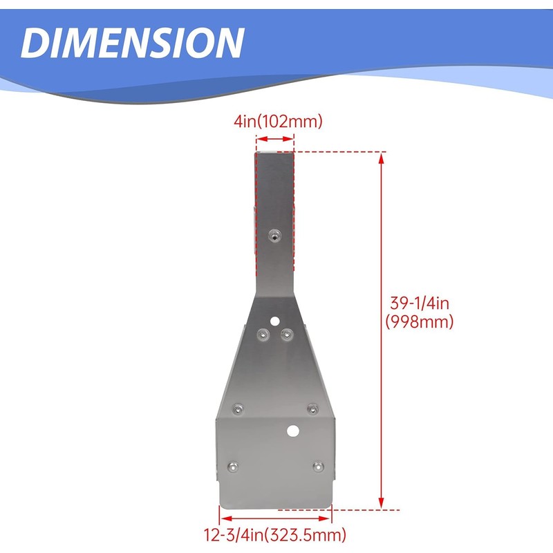 Kojem Skid Plate&Swing Arm Skid Plate Gaurd Compatible with 2006-2020