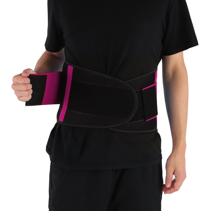 Breathable Warming Waistband Soft Adjustable Abdominal Wrap Waist Back Support