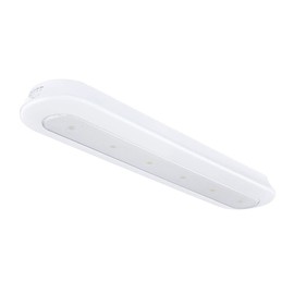 Ecolight BO1183-WHG-12LF6-E Selectable Battery Operated 12-Inch LED Under Cabinet Light, White