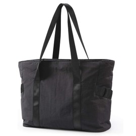 Bolso Tote Para Mujer, Bolso Bandolera Con Hebilla Para Esterilla De Yoga, Adecuado Para Gimnasio, Lugar De Trabajo (Negro)