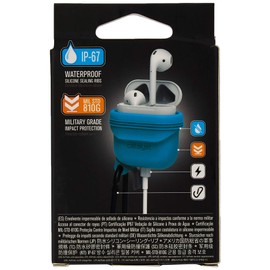 Catalyst Waterproof Case AirPods 1 / AirPods 2 Glacier Blue - Waterproof, with Carabiner, Shockproof, Drop-Proof - Blue