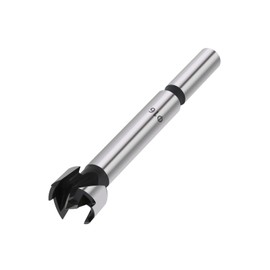 Vearter 16mm Forstner Drill Bit, High Carbon Steel Multi-Tooth Woodworking Tools with Round Shank, Hinge Boring Hole Cutter for Solid Wood, MDF, Plastic, Particleboard, Plywood