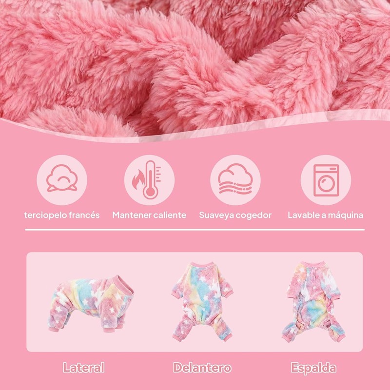Sueter para Perros Chicos, Ropa Luminosa para Perros, Ropa para