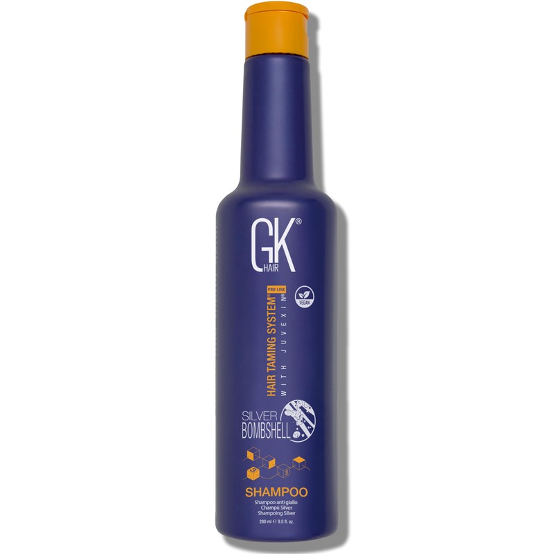 GK HAIR Global Keratin Silver Bombshell Purple Shampoo (9.5 Fl