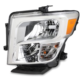 AKKON - Fit 2016-2019 Nissan Titan XD S/SV Pickup [Halogen Type] Chrome OE Factory Style Headlight Driver Side