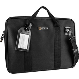 Protec Slim Portfolio Bag, Black (P5), Fits up to 10.5 x 15" paper