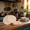 100 Pcs No.6 Coffee Filters, Moka Pot Filter Paper, Natural