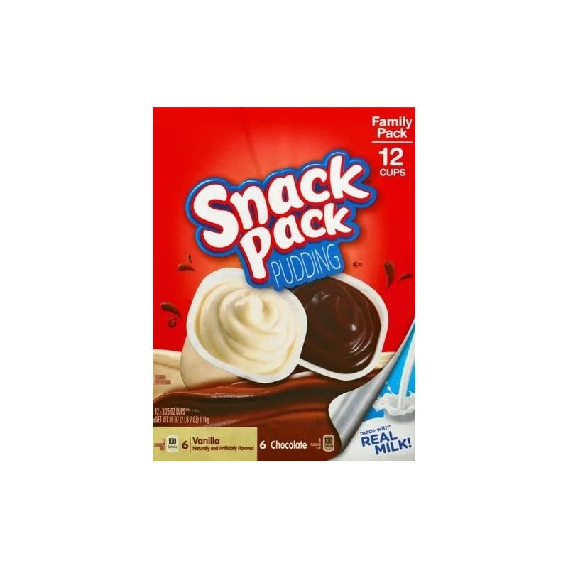 ConAgra Foods Sales, Inc. Snack Pack Chocolate and Vanilla Pudding
