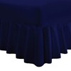 Valance Fitted Sheets Combed Poly-Cotton Plain Dyed Non Iron Percale