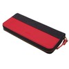 Luddite LDKC-RZP2-03 Leather Combination Round Zip Pencil Case 2 (Red)