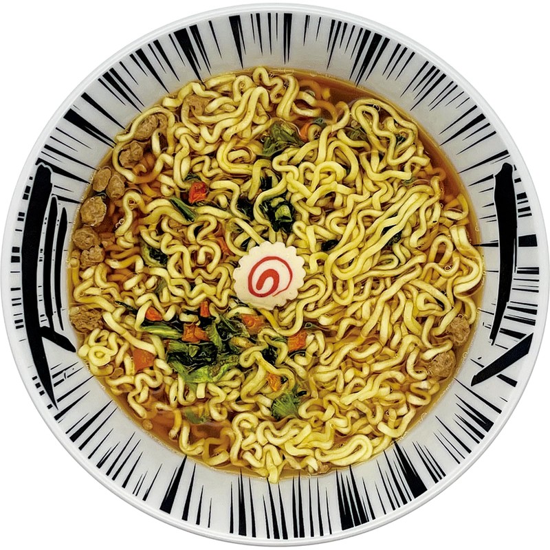 Funny Tableware Comic Ramen Bowl, Bowl, Donburi, Approx. Diameter 19