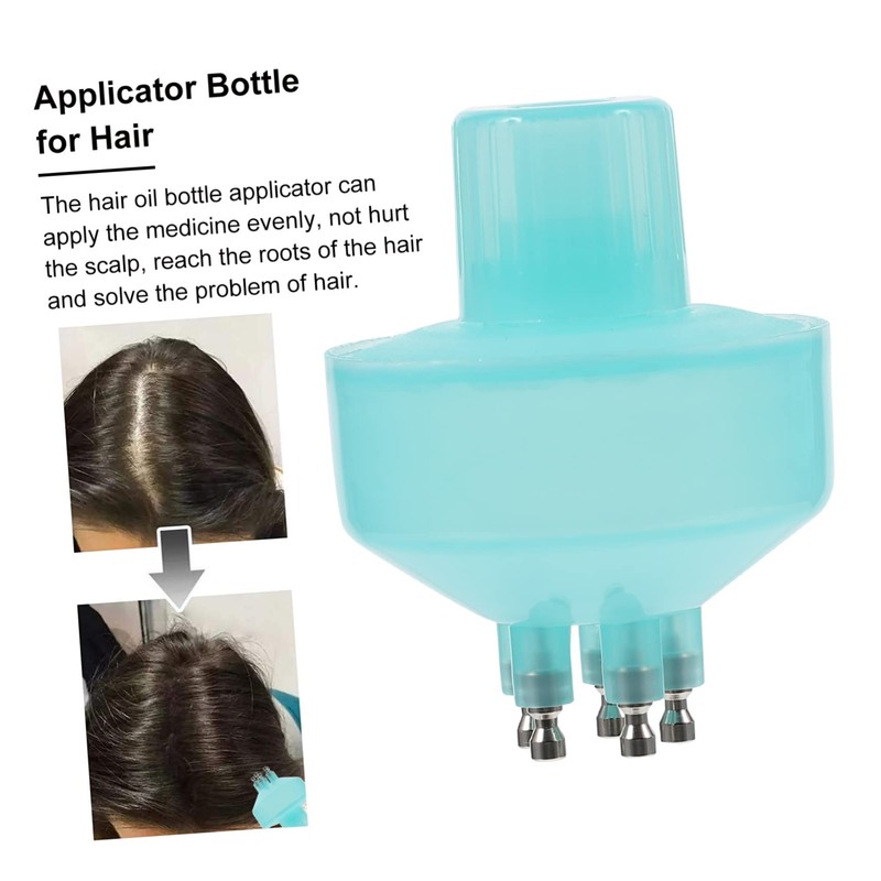 TOVINANNA Hair Dye Bottle Comb Set Scalp Lotion Applicator Dropper