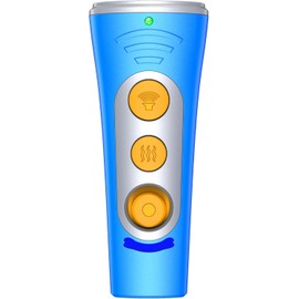 2025 New Dog Bark Deterrent Device, 50ft Long-Range Ultrasonic Barking Control Device - Effective Anti-Barking Device to End Bad Behavior, Alternative to Shock Collars(Blue)