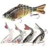 5PCS Lifelike Fishing Lures – Multi Jointed Swimbait for Bass