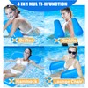 Inflatable Swimming Bed, Inflatable Water Hammock, 4-in-1 Inflatable Water Toy,