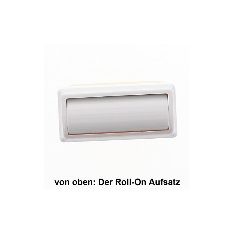 Kosmetex Honig Wachspatrone Roll-on Breit, Enthaarungswachs, Warmwachs, Körperpflege Haarentfernung, 100ml,